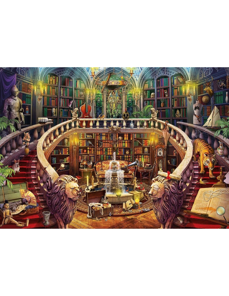Rompecabezas Biblioteca Antigua Enigmatic 500 piezas 2