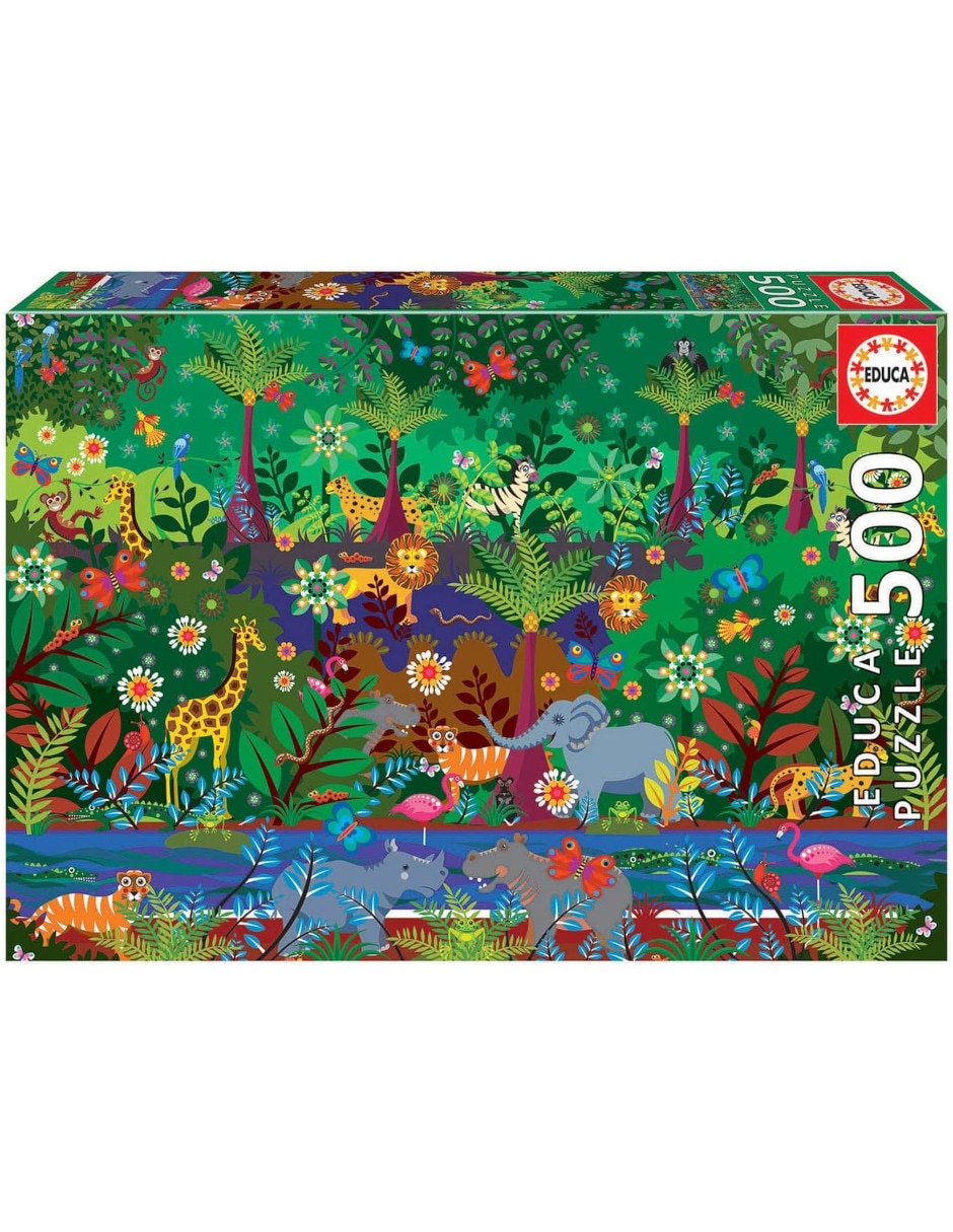 Rompecabezas Jungla 500 piezas Rompecabezas Jungla 500 piezas