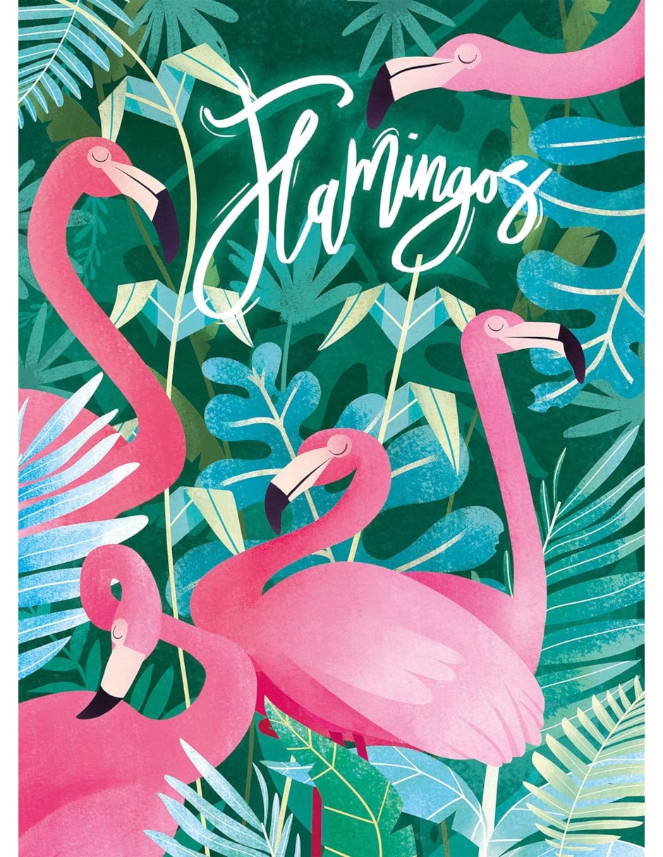 Rompecabezas Flamingos 500 piezas