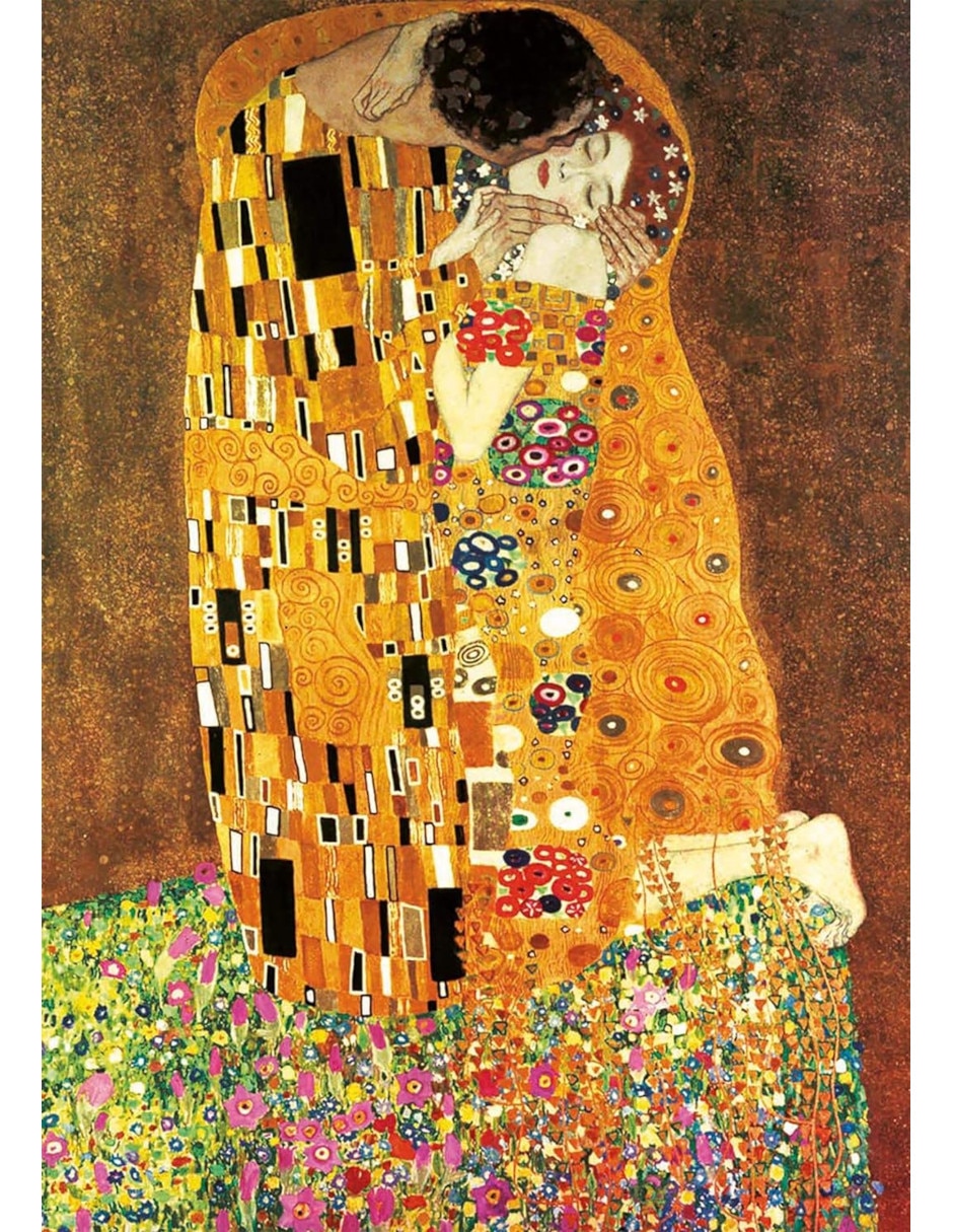 Rompecabezas Gustav Klimt, El Beso y la Virgen 1000 piezas 2