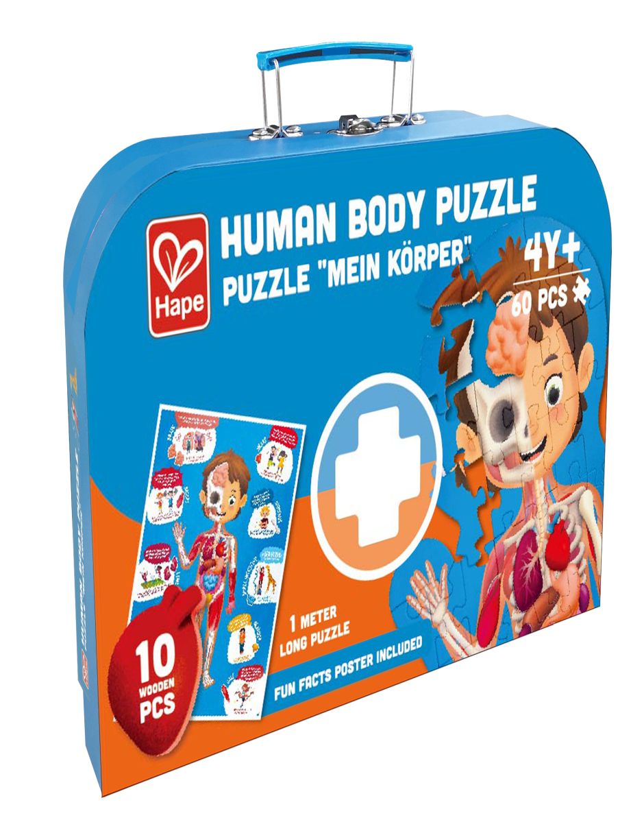 Rompecabezas cuerpo humano 61 piezas 2