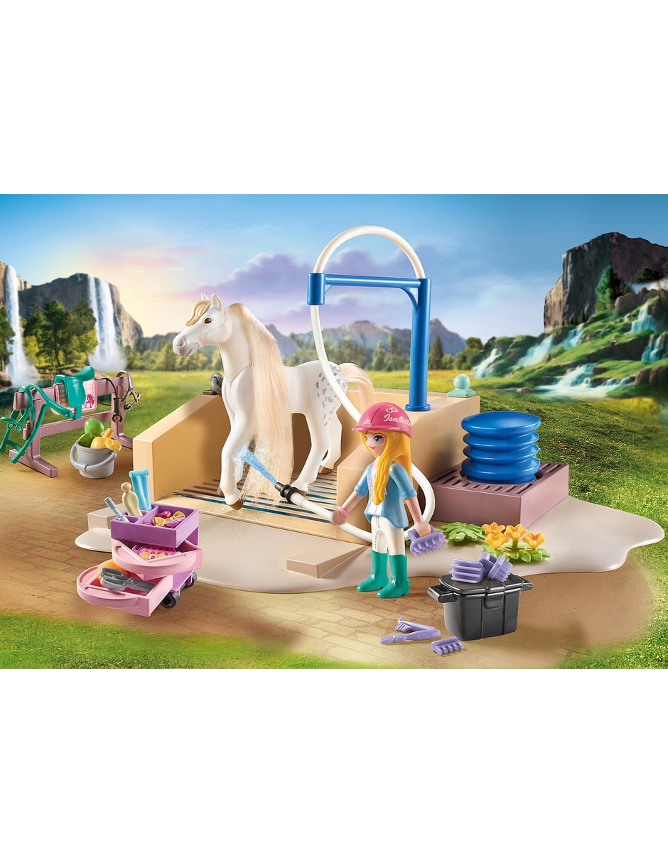 Set de limpieza con Isabella 71354 Horses of Waterfall 3