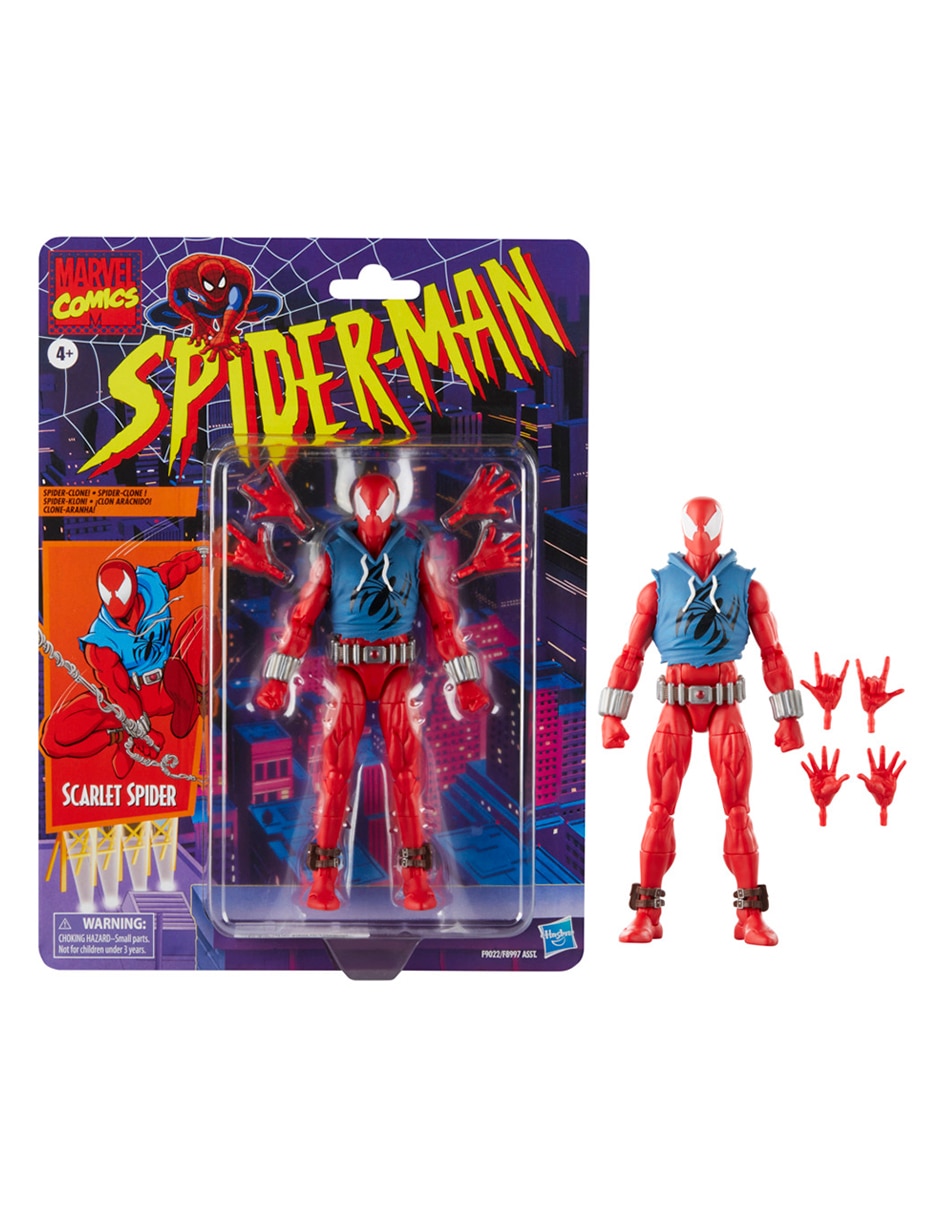 Set figuras acción : Legends Series Spider-Man Marvel articuladas 3