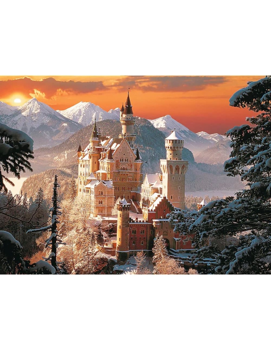 Rompecabezas Castillo Neuschwanstein 3000 piezas 2