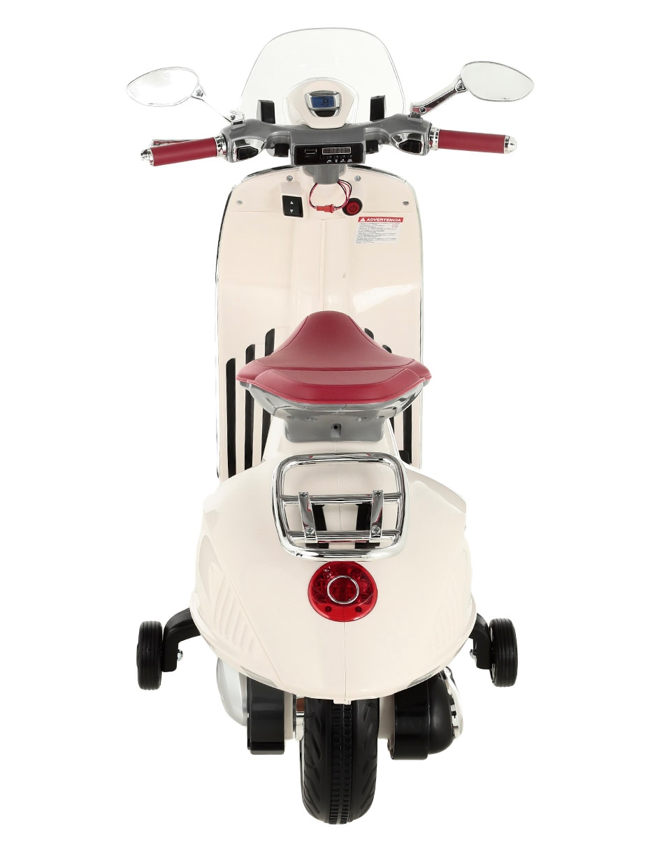 Moto montable Vespa 946 recargable 3