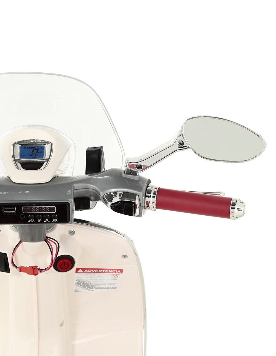 Moto montable Vespa 946 recargable 4