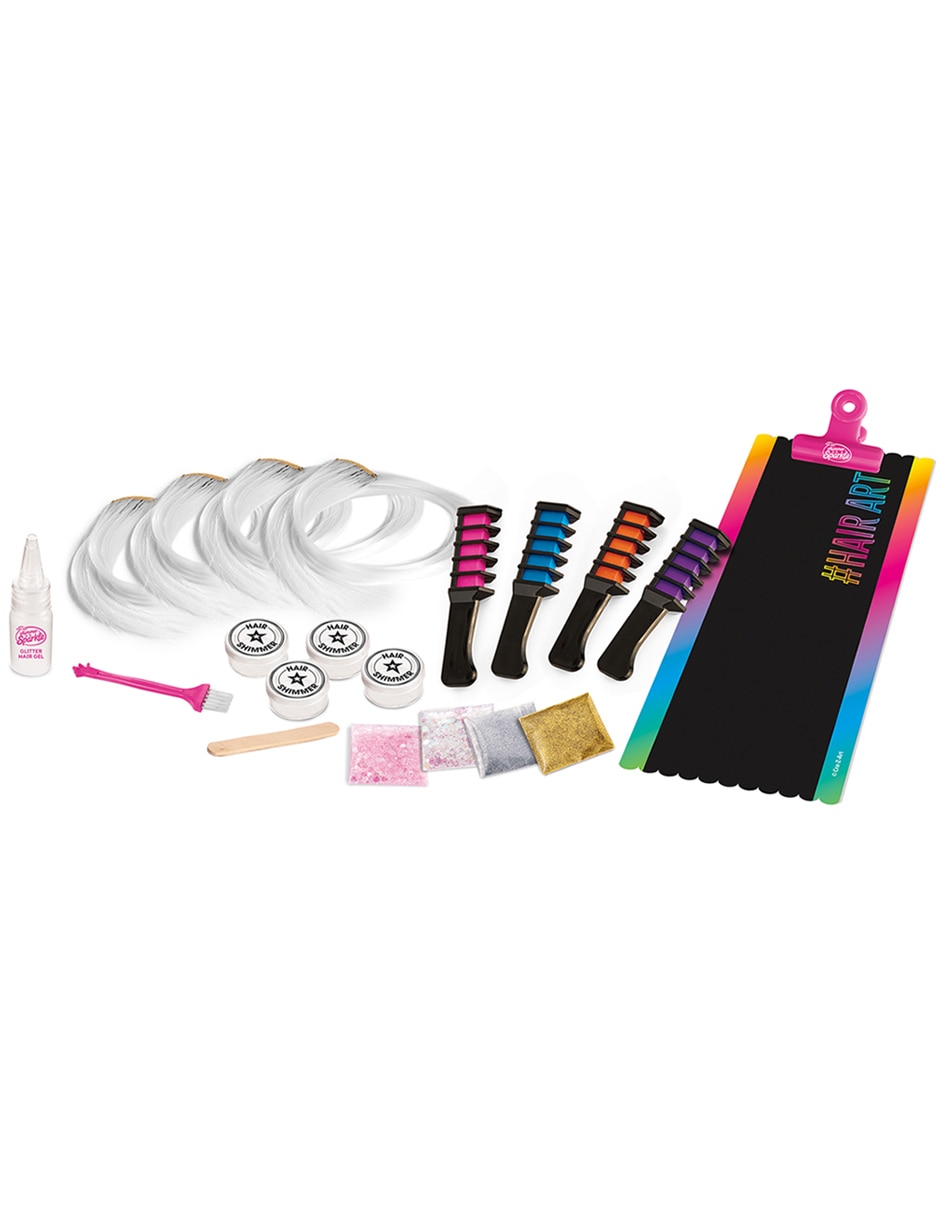 Extensiones de cabello y color