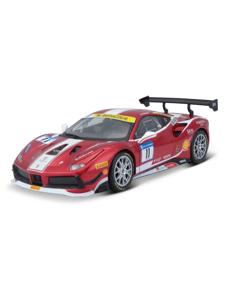 Vehículo a escala racing die-cast metal kits 488 Challenge