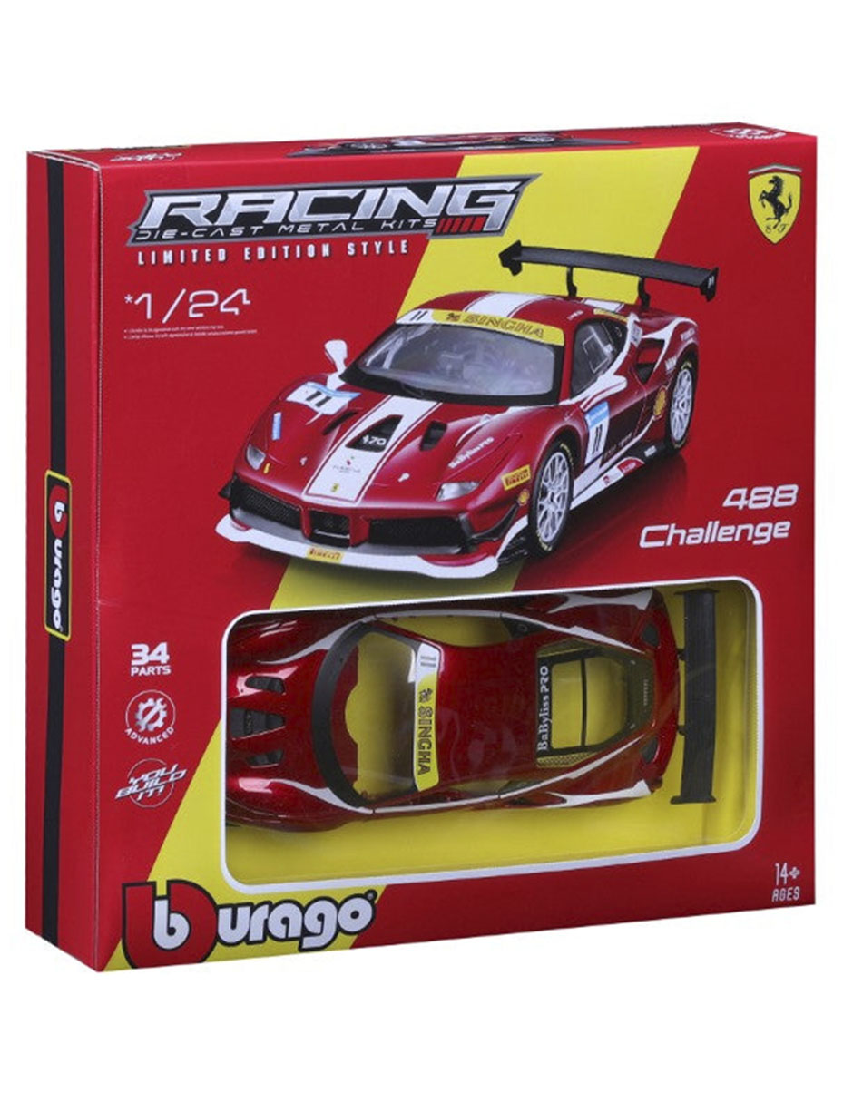 Vehículo a escala racing die-cast metal kits 488 Challenge 2