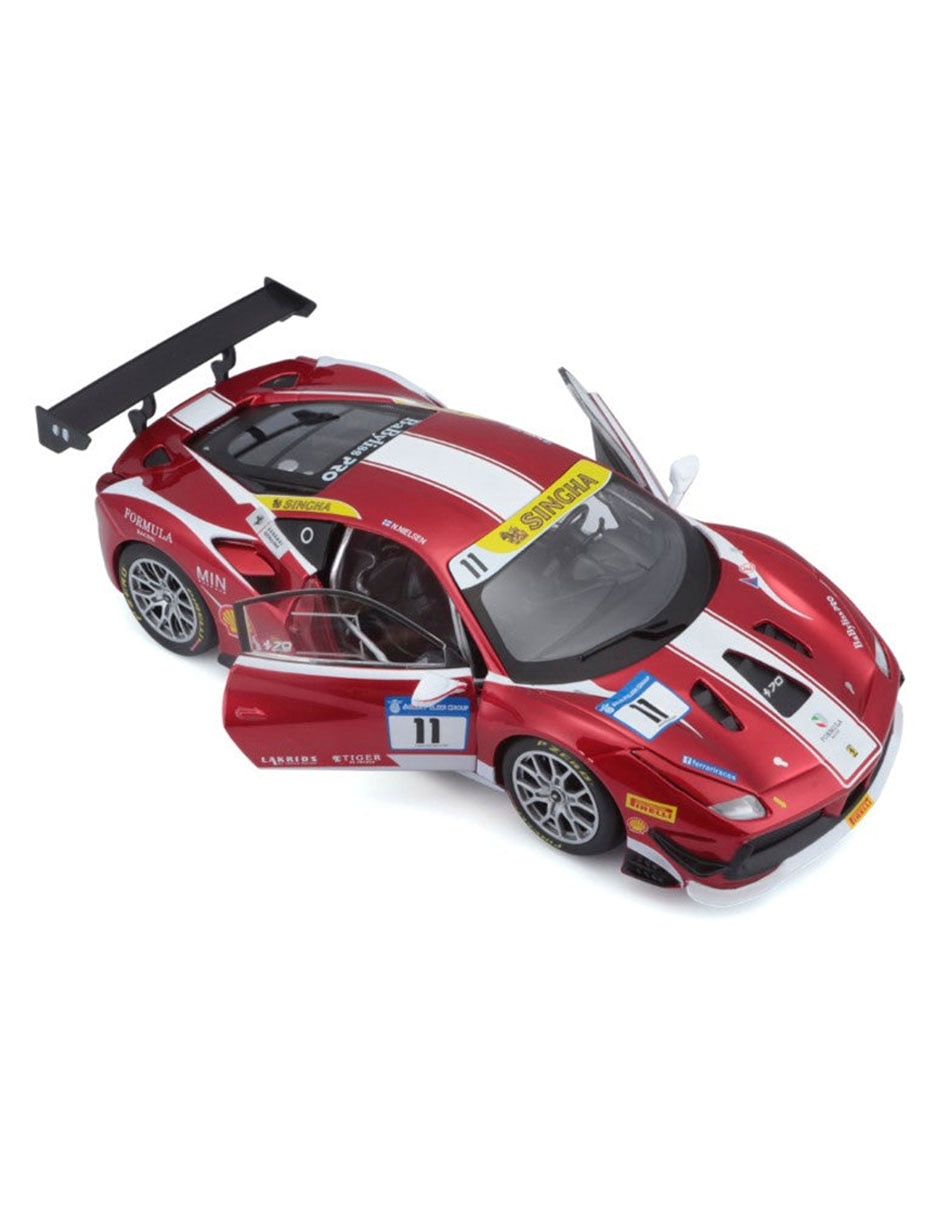 Vehículo a escala racing die-cast metal kits 488 Challenge 4