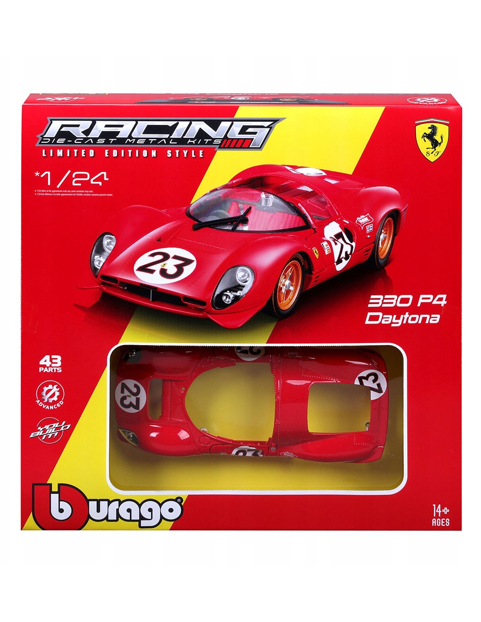 Vehículo a escala racing die-cast metal kits Ferrari 330 P4 (1967) 2