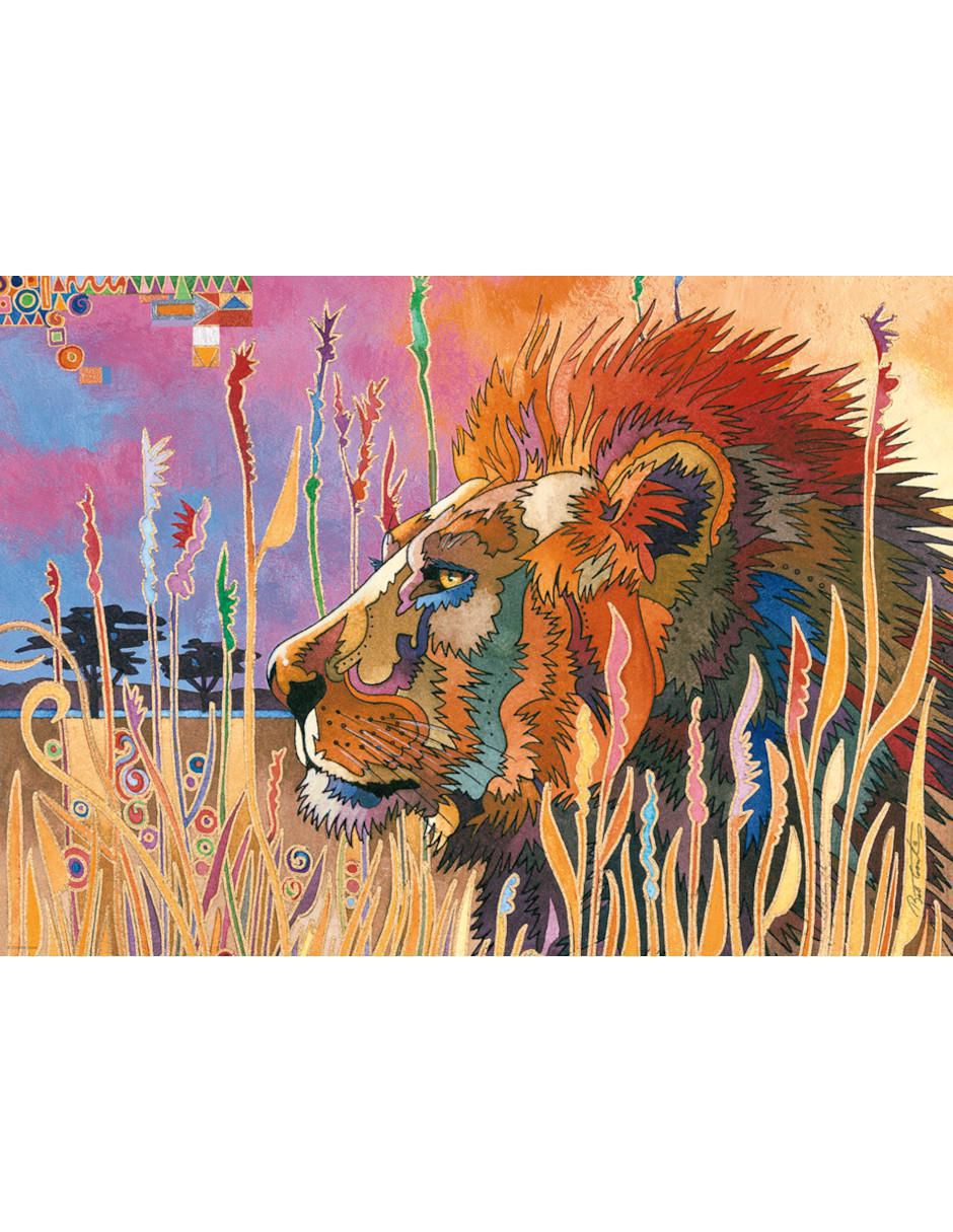 Rompecabezas Majestuoso león 1000 piezas 2