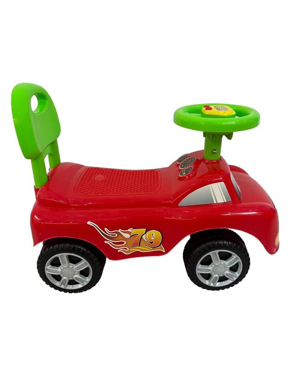 Automóvil ride on push & go con sonidos 2