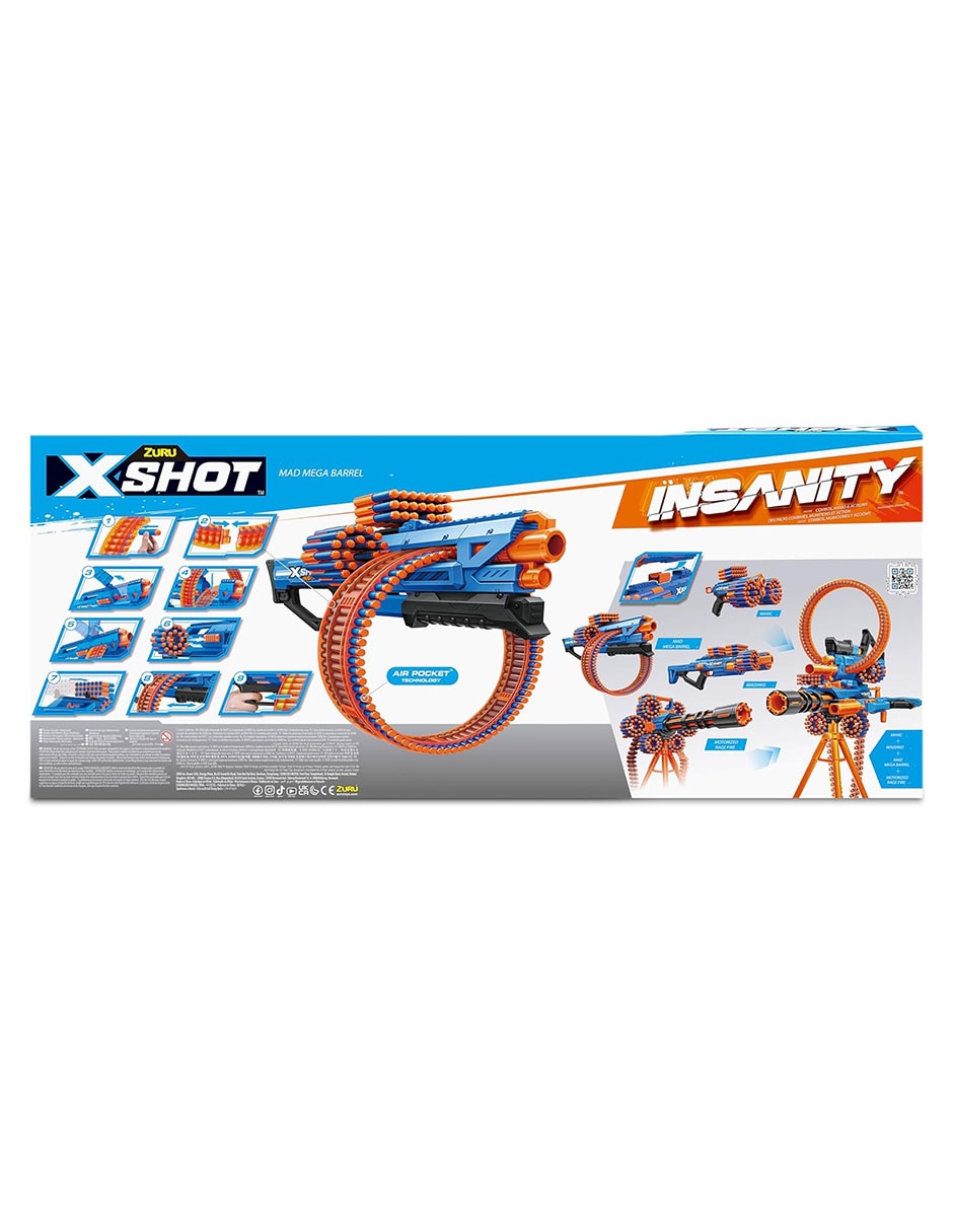 Lanzadardos X-Shot Insanity 5