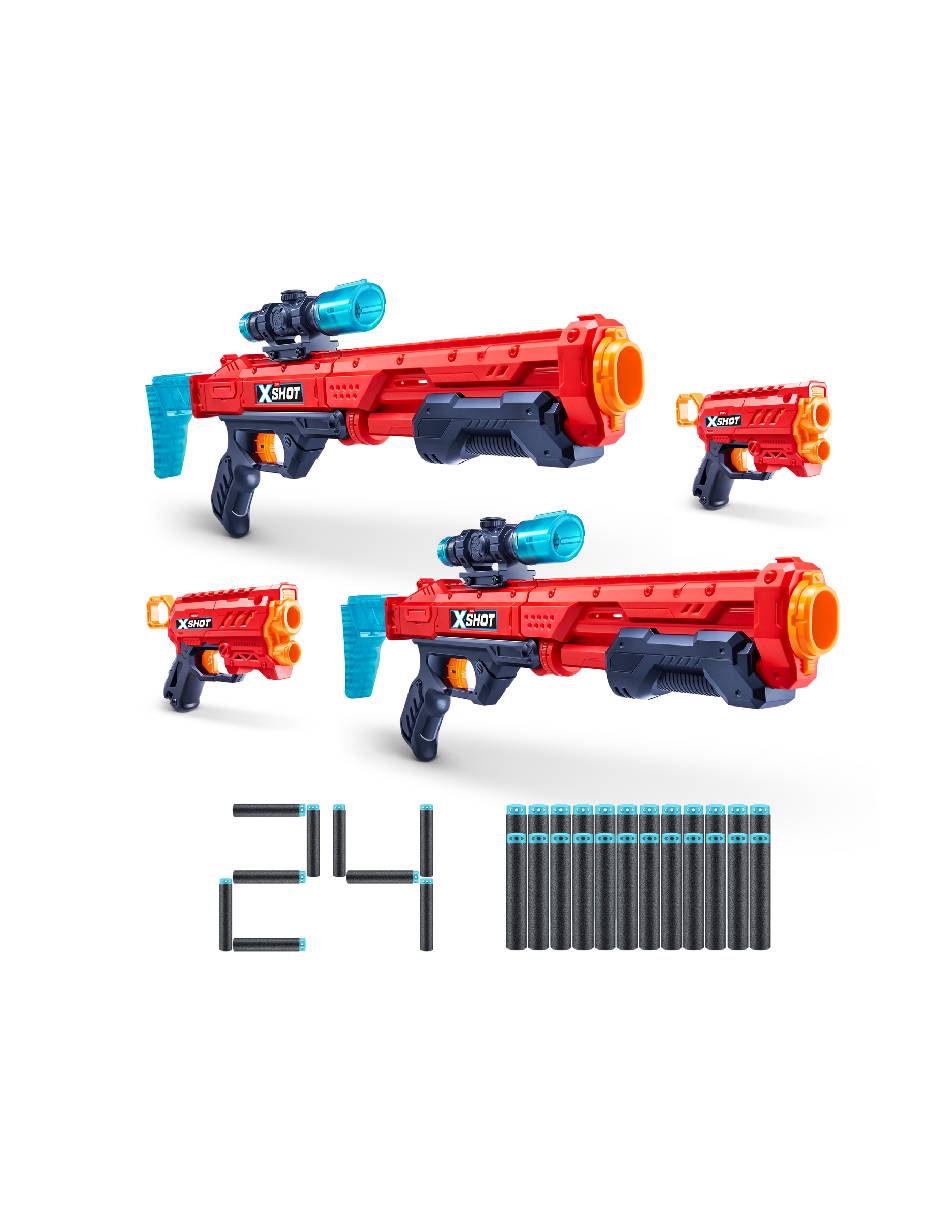 Set pistola de dardos X-Shot 3