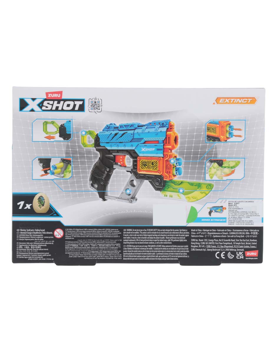 Pistola de dardos X-Shot 3