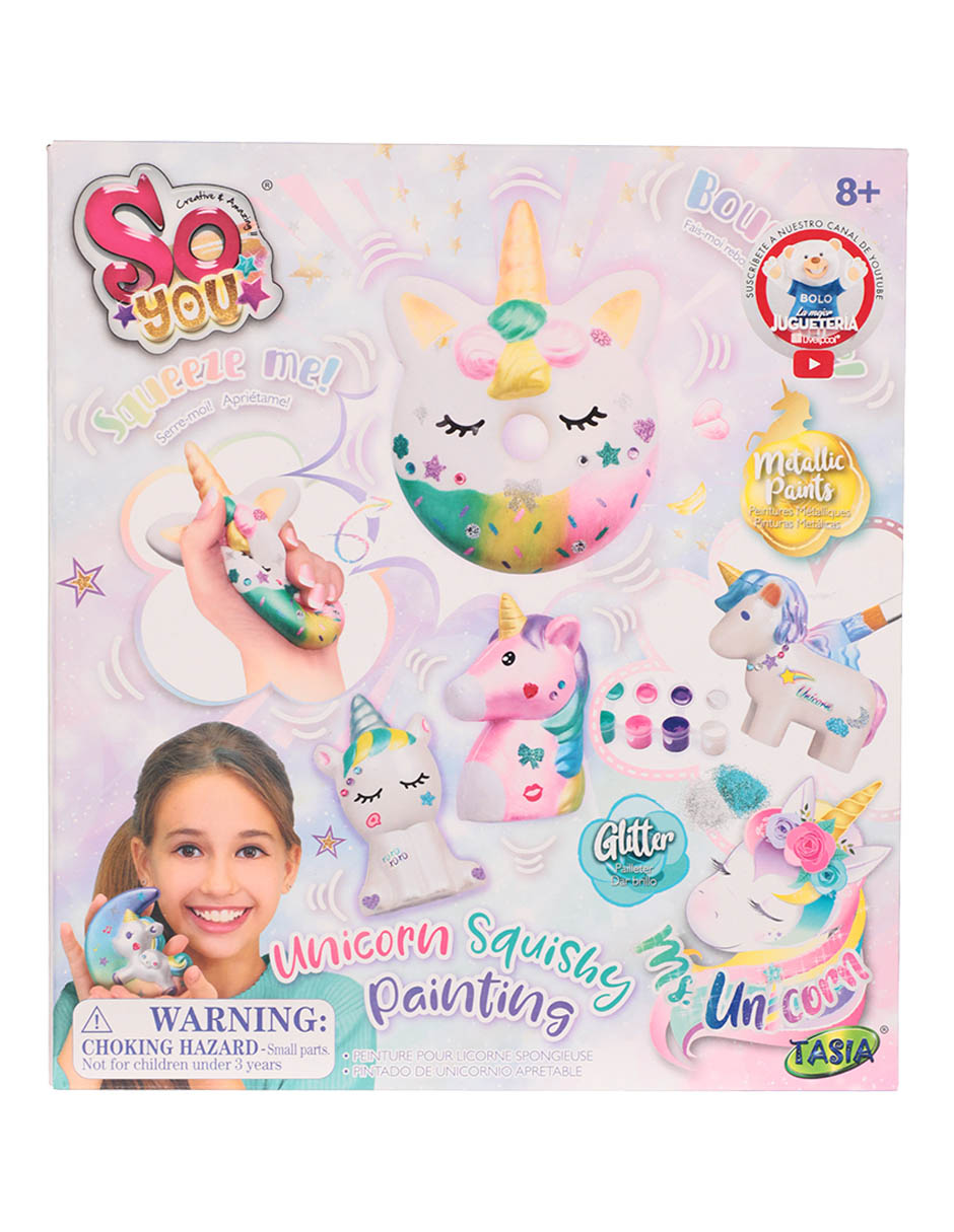 Cuadro blando de unicornio