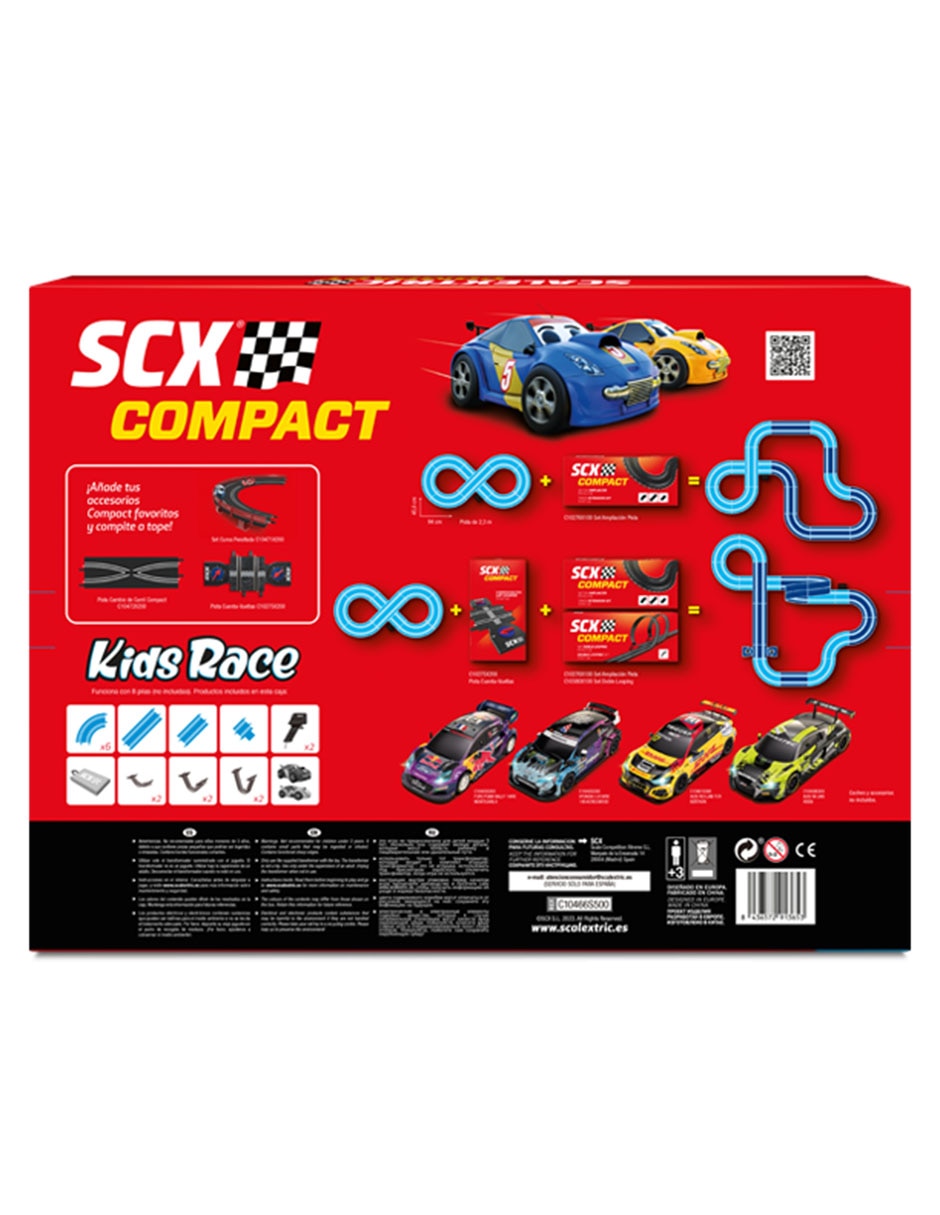 Set pista y automóviles kids race 5