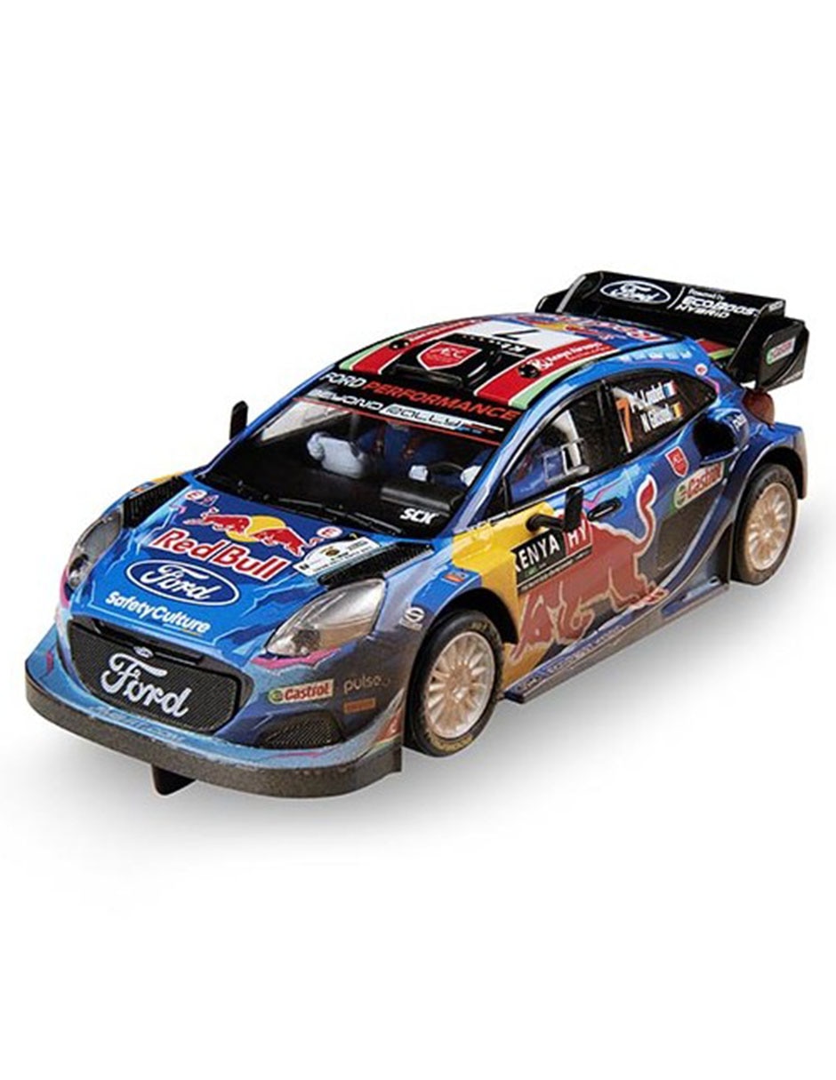 Vehiculo a escala Scalextric Ford Puma WRC Kenya Mud Effect