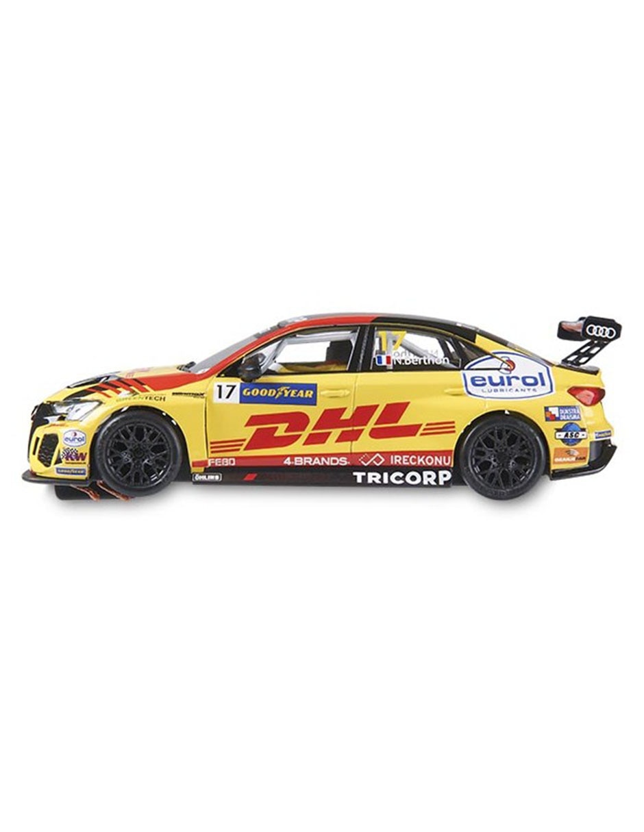 Vehículo a escala audi rs3 lms tcr dhl 3
