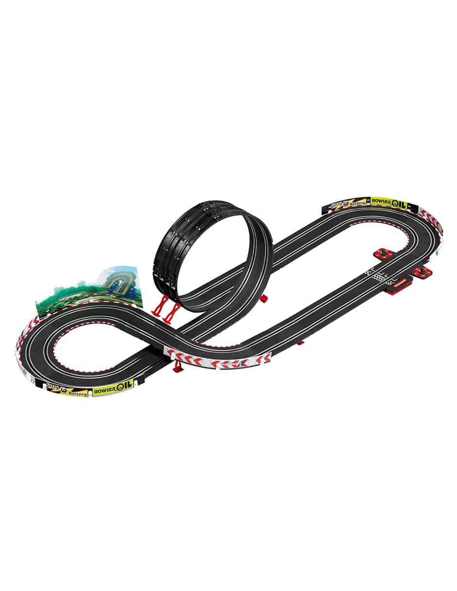 Set pista y automóviles carrera go!!!|| Mario Kart 4