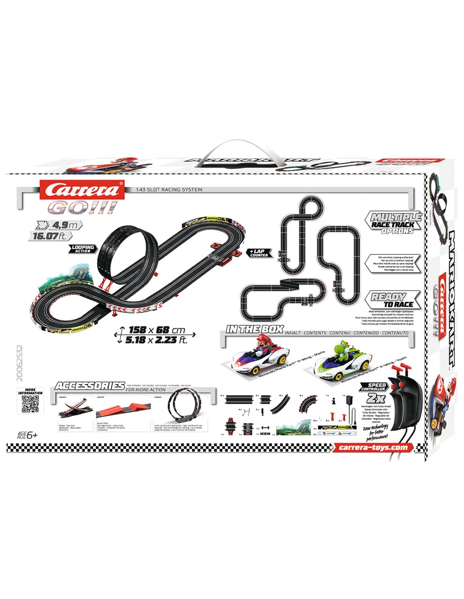 Set pista y automóviles Mario Kart 3