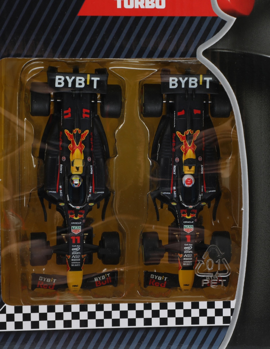 Set pista y automóviles Oracle Red Bull Racing 4