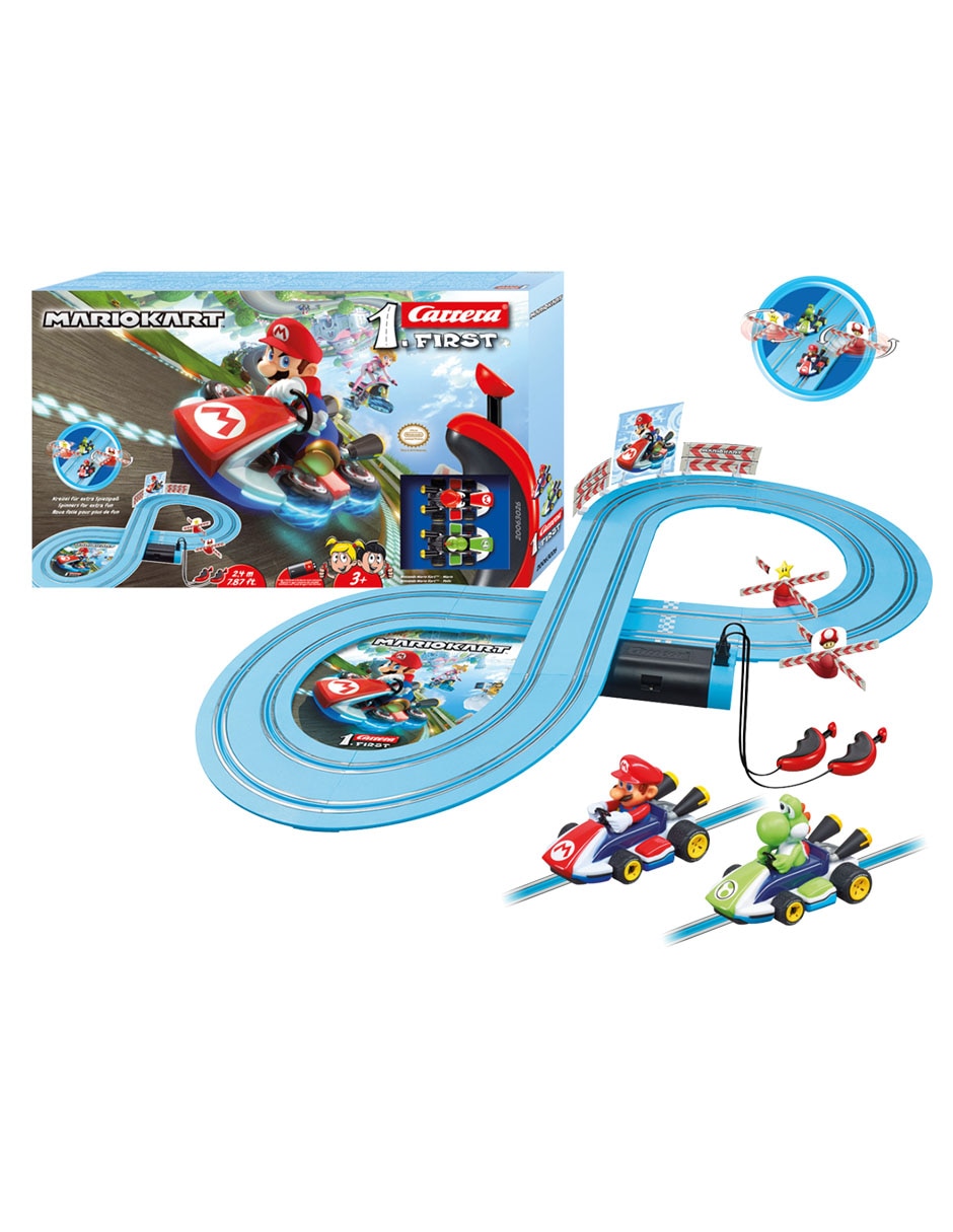 Set pista y automóviles Carrera Mario Kart Toys 