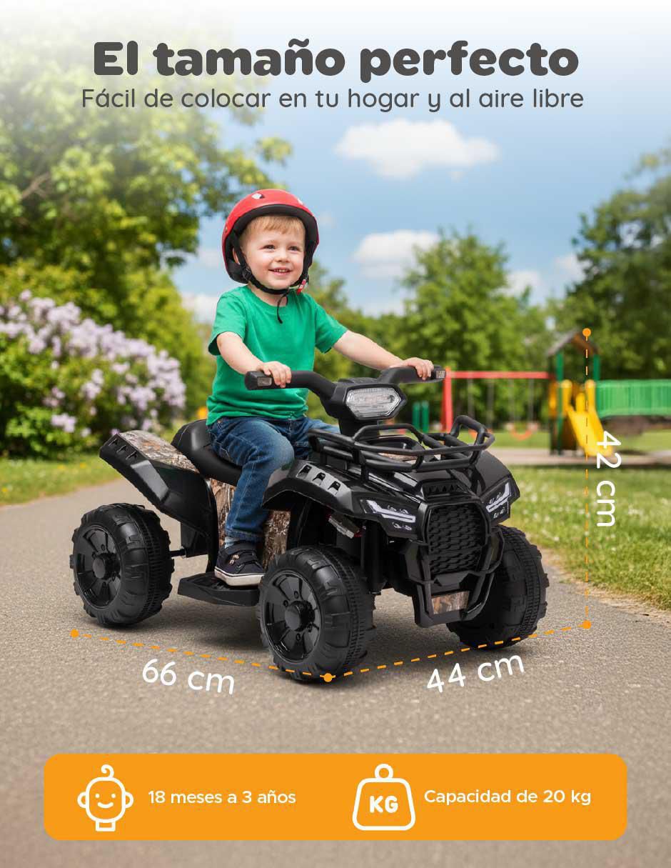 Moto montable con control remoto Fast Race de recargable 10