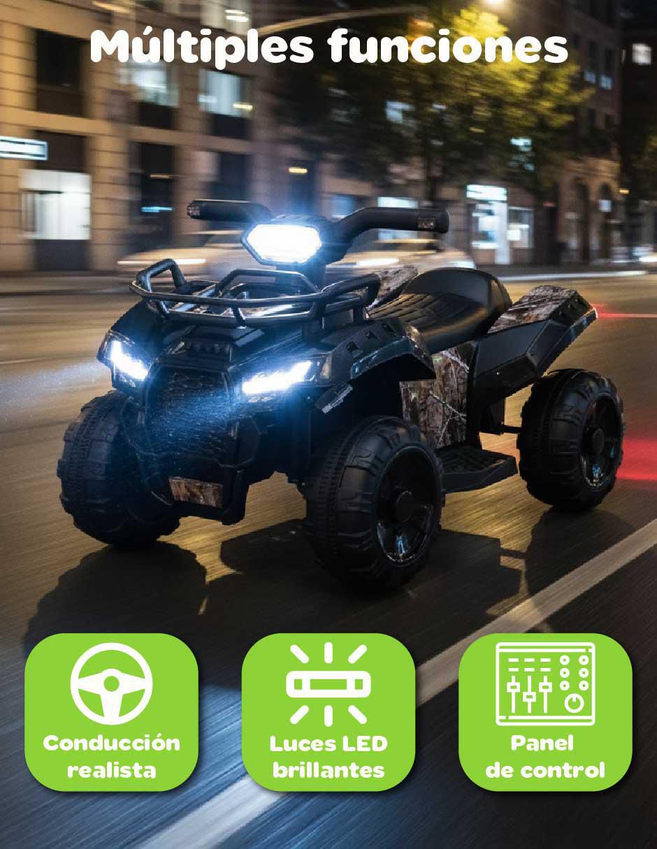 Moto montable con control remoto Fast Race de recargable 7