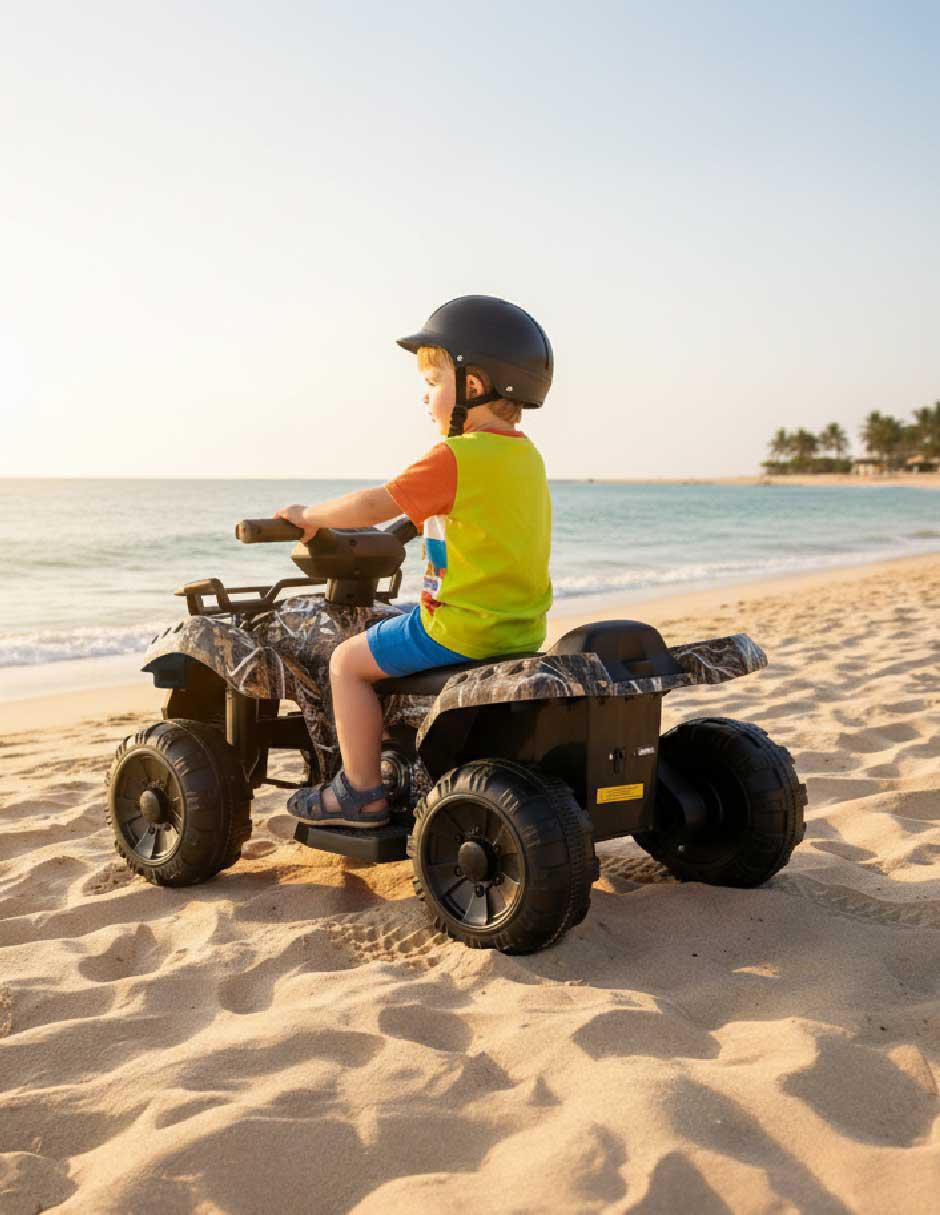 Moto montable con control remoto Fast Race de recargable 8