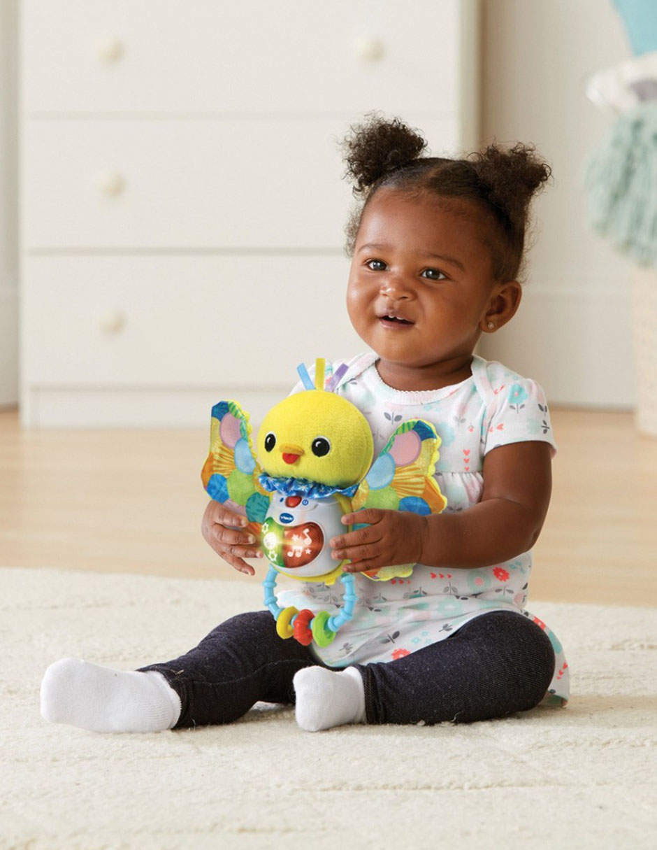 Sonajero Pajarito De Tela juego didáctico infantil unisex 3
