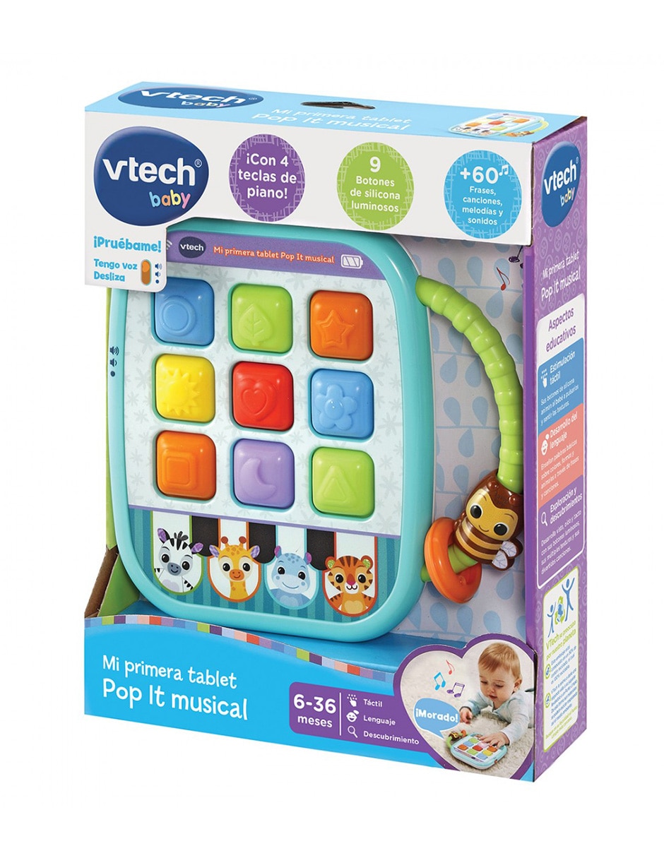 Mi Primera Tablet Pop It Musical juego didáctico infantil unisex 3