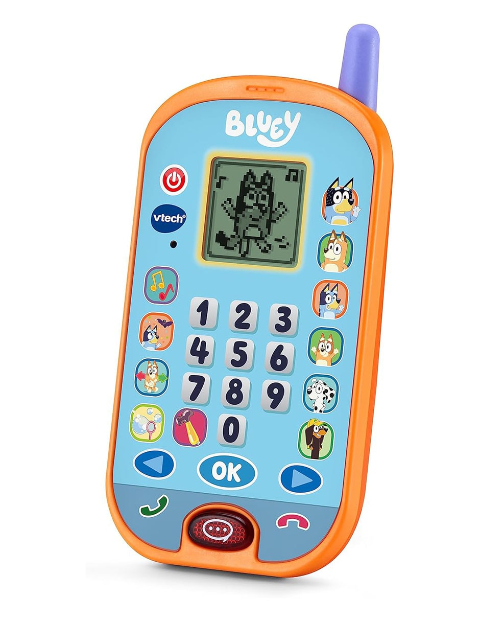 Teléfono De Actividades Bluey juego didáctico infantil unisex Teléfono De Actividades Bluey juego didáctico infantil unisex
