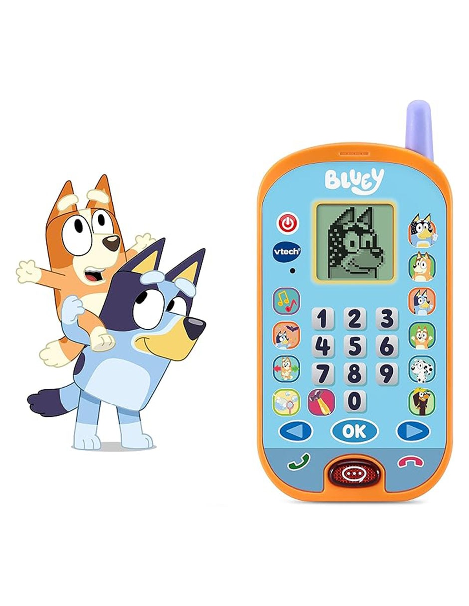 Teléfono De Actividades Bluey juego didáctico infantil unisex 2
