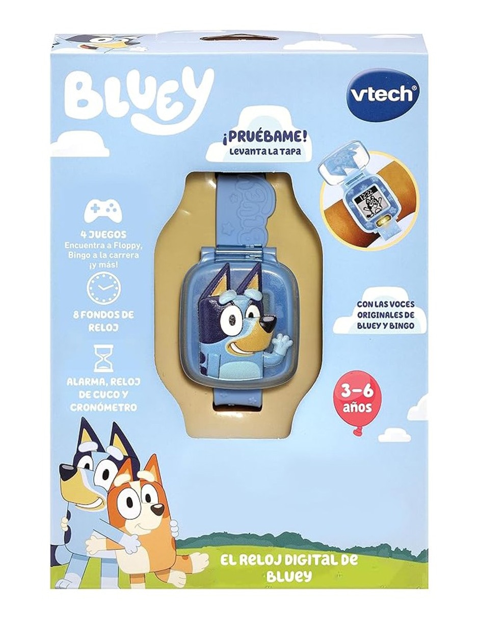 Reloj digital de Bluey 4