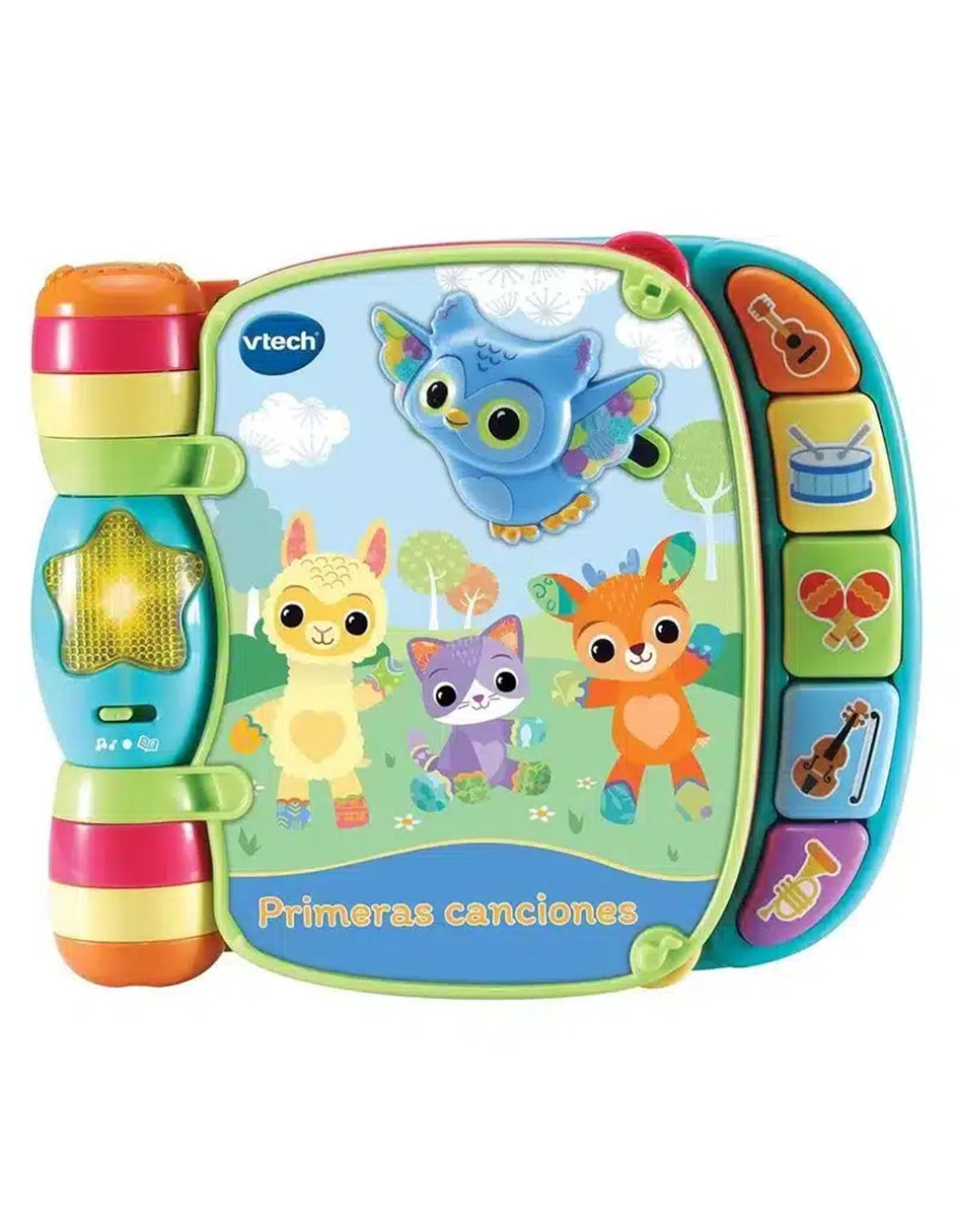 Libro interactivo Primeras canciones Vtech juego didáctico unisex