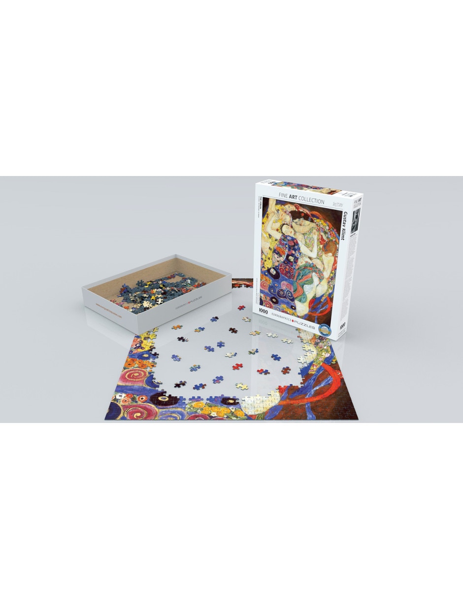 Rompecabezas Klimt: La Virgen 1000 piezas 3