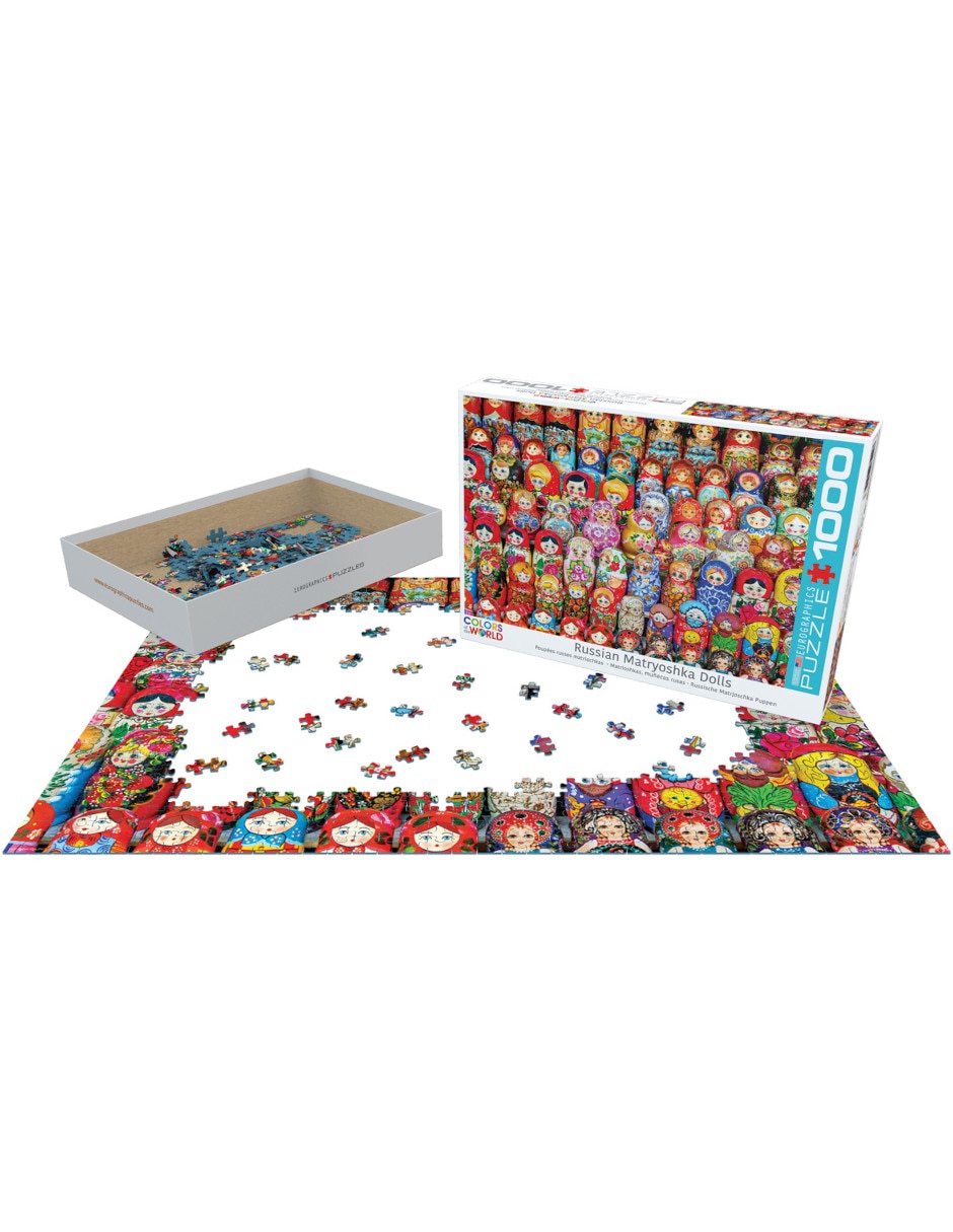 Rompecabezas Matryoshka 1000 piezas 2