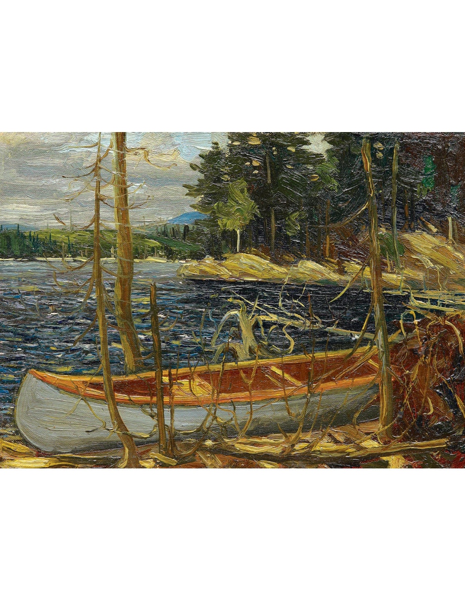 Rompecabezas Canoa, Tom Thomson 1000 piezas 3