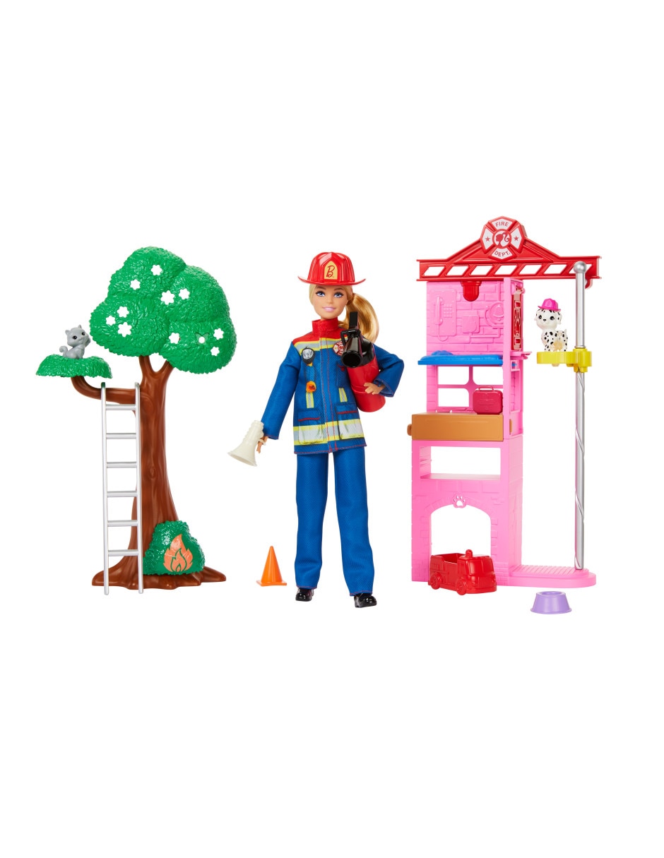 Set muñecas Juego bombera