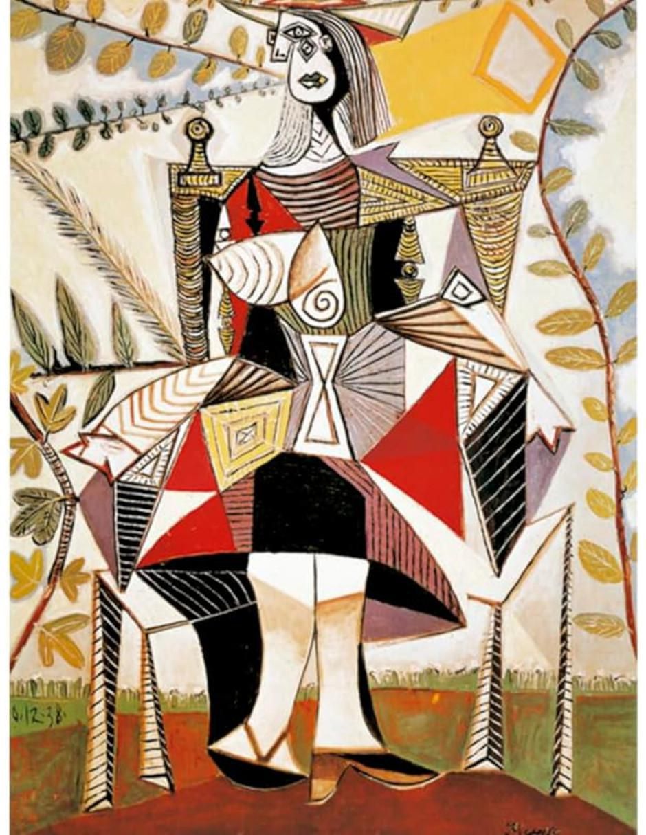 Rompecabezas Pablo Picasso: Dama En El Jardín 1000 piezas 2