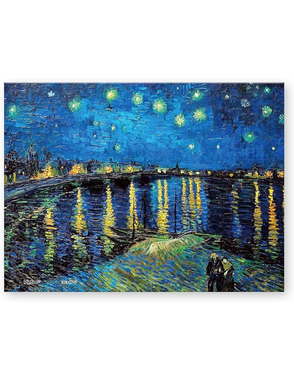 Rompecabezas Noche Estrellada, Van Gogh 150 piezas Rompecabezas Noche Estrellada, Van Gogh 150 piezas