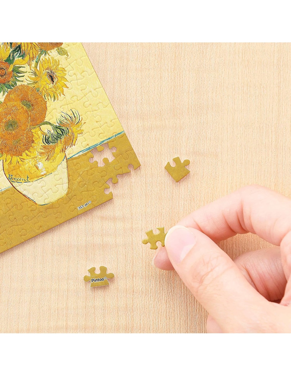 Rompecabezas Van Gogh: Doce Girasoles 150 piezas 3