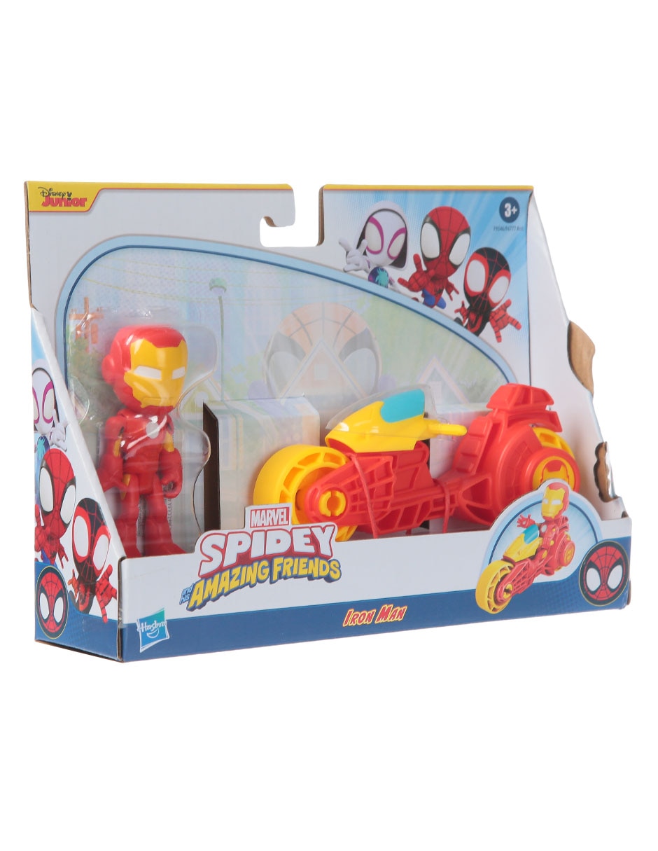 Figura de acción Spidey and His Amazing Friends Iron Man articulado 2