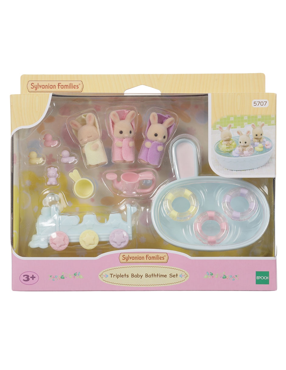 Set muñecas Triplets Baby Bathtime Set