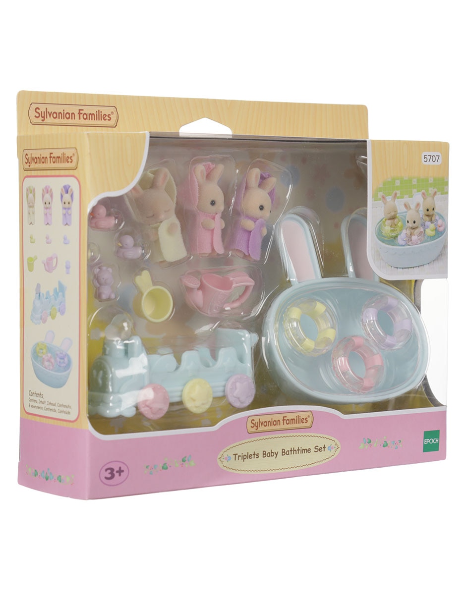 Set muñecas Triplets Baby Bathtime Set 2