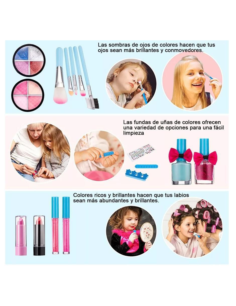 Kit de maquillaje para niñas 4