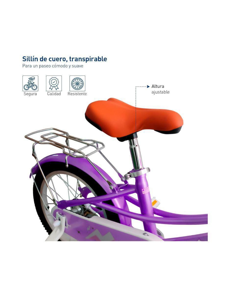 Bicicleta infantil rodada 16 para niña 5