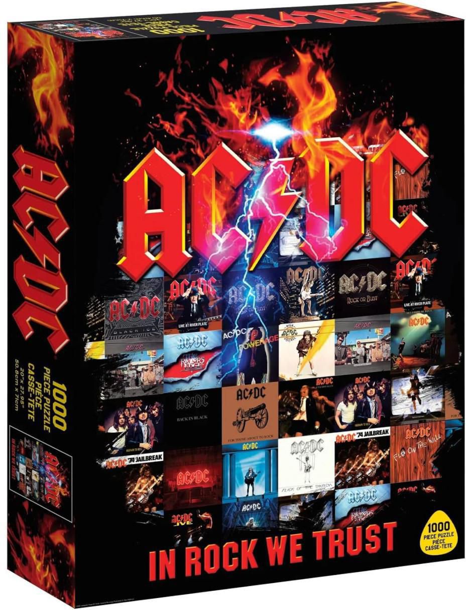 Rompecabezas AC/DC In Rock We Trust 1000 piezas Rompecabezas AC/DC In Rock We Trust 1000 piezas